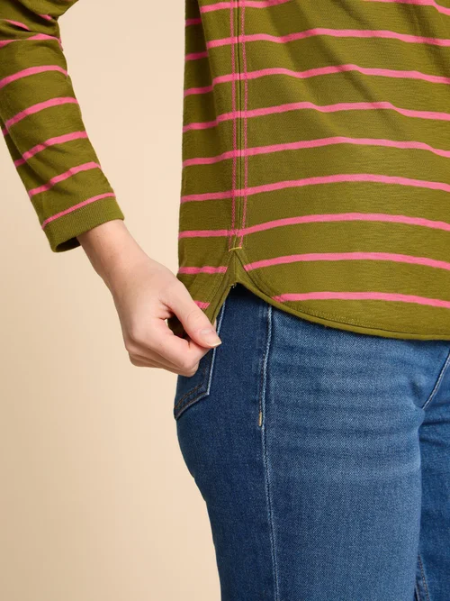 Clara Langarmshirt - Pink Mlt - 38 Bild 3