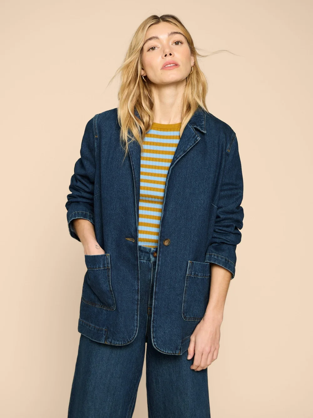 Loren Jeansblazer - Dk Denim - 38 Bild 1