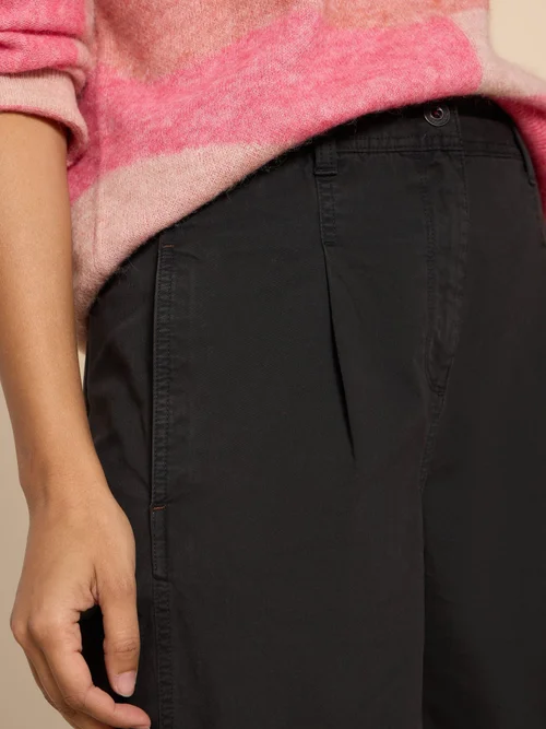 Carlie Cargohose mit weitem Bein - Pure Blk - 38/R Bild 3