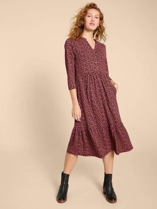 Naya Jerseykleid - Pink Pr - 38/R Bild 2