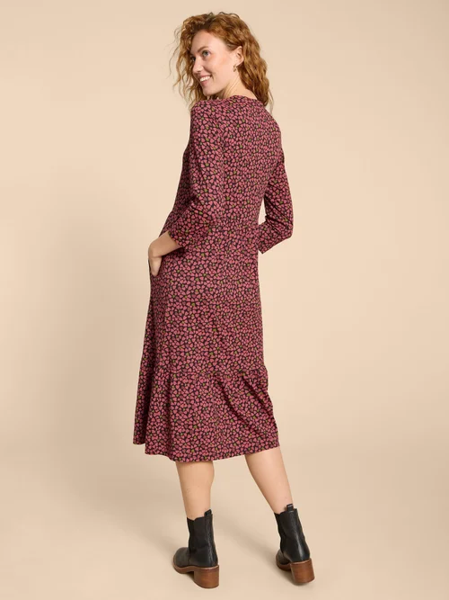 Naya Jerseykleid - Pink Pr - 38/R Bild 4