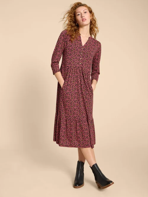 Naya Jerseykleid - Pink Pr - 38/R Bild 1