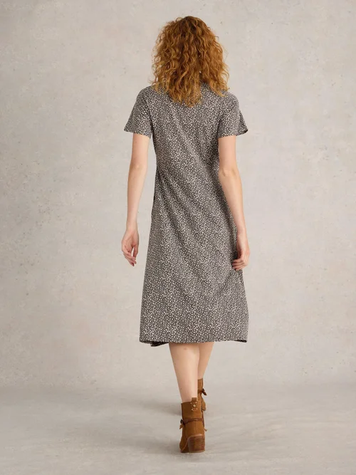 Rua Blusenkleid aus Jersey - Blk Pr - 38/R Bild 4