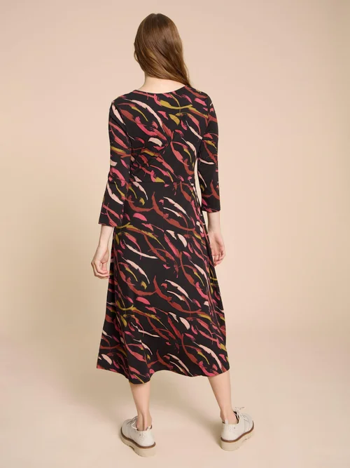 Madeline Jerseykleid - Blk Pr - 38/R Bild 4