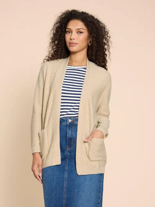 Carla Strickjacke - Lgt Nat - 38 Bild 1