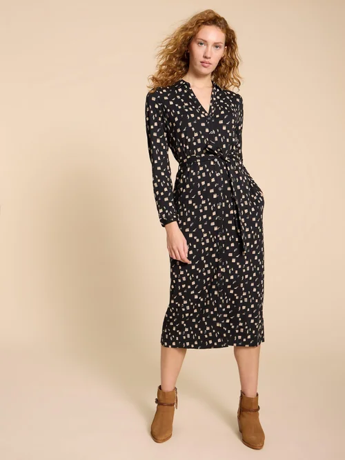 Annie Blusenkleid aus Jersey - Blk Pr - 38 Bild 2