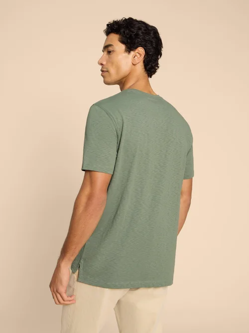 T-Shirt mit Fahrradmotiv - Green Pr - L Bild 4