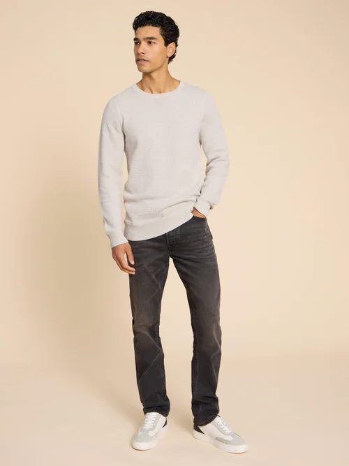 Attadale Pullover mit Rundhalsausschnitt - Lgt Grey - S Bild 2