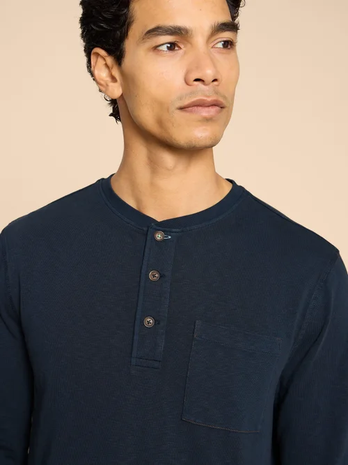 Newton Longsleeve - Dark Navy - L Bild 2