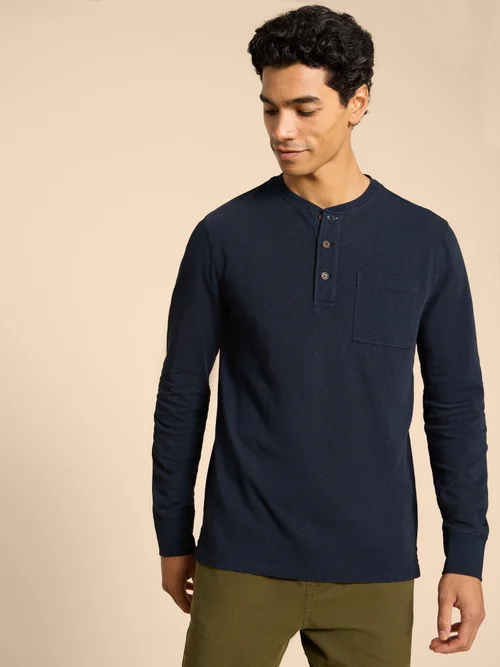 Newton Longsleeve - Dark Navy - L Bild 3