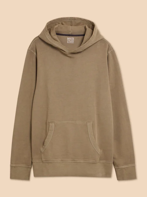 Gemütlicher Hoodie - Khaki Grn - L Bild 4