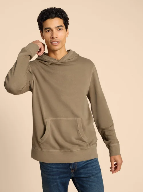 Gemütlicher Hoodie - Khaki Grn - L Bild 1