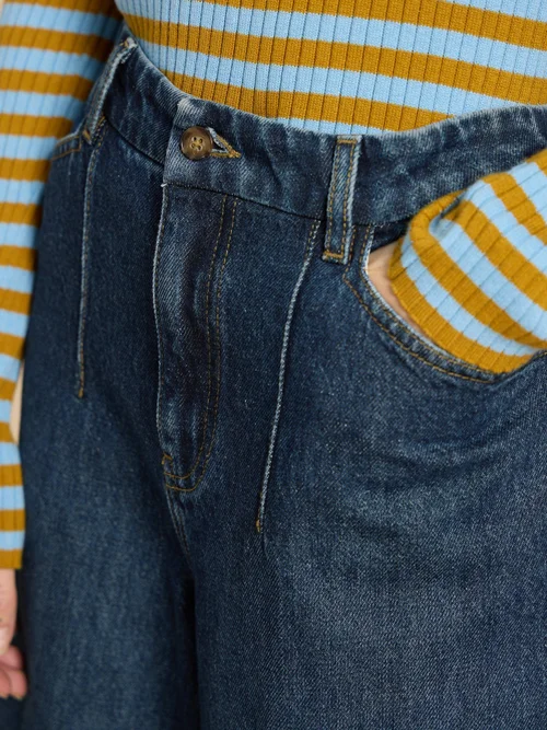 Loren Knöchellange Jeans mit weitem Bein - Dk Denim - 38 Bild 2