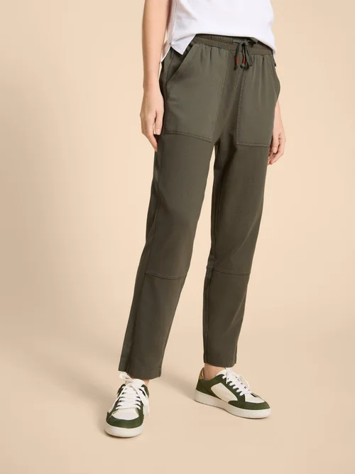 Ava Jerseyhose - Khaki Grn - 38 Bild 2