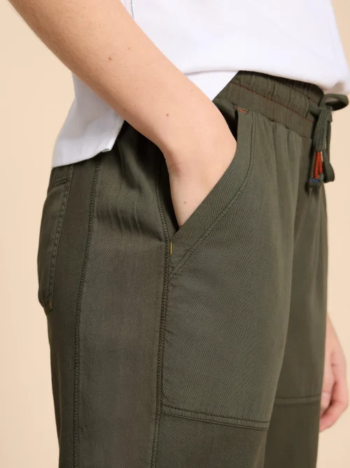 Ava Jerseyhose - Khaki Grn - 38 Bild 3