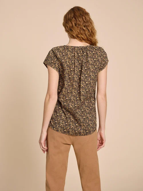 Keri Bluse aus Bio-Baumwolle - Blk Pr - 38 Bild 4