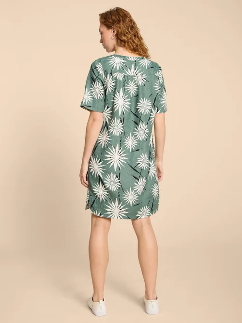 June Etuikleid aus Leinen - Green Pr - 38 Bild 4