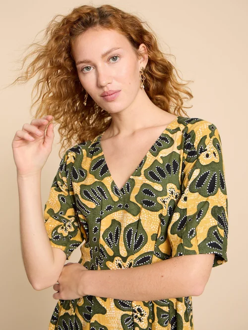 Kate Kleid aus Leinenmix - Chart Pr - 38 Bild 3