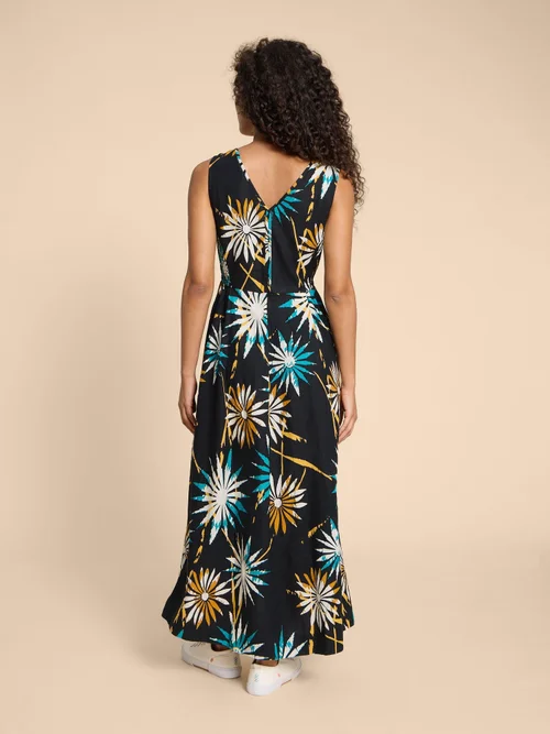 Gigi Maxikleid aus Leinenmischung - Blk Pr - 38/R Bild 4