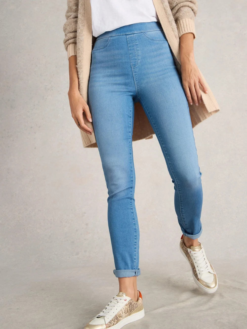 Janey Jeggings - Lgt Denim - 38/R Bild 1