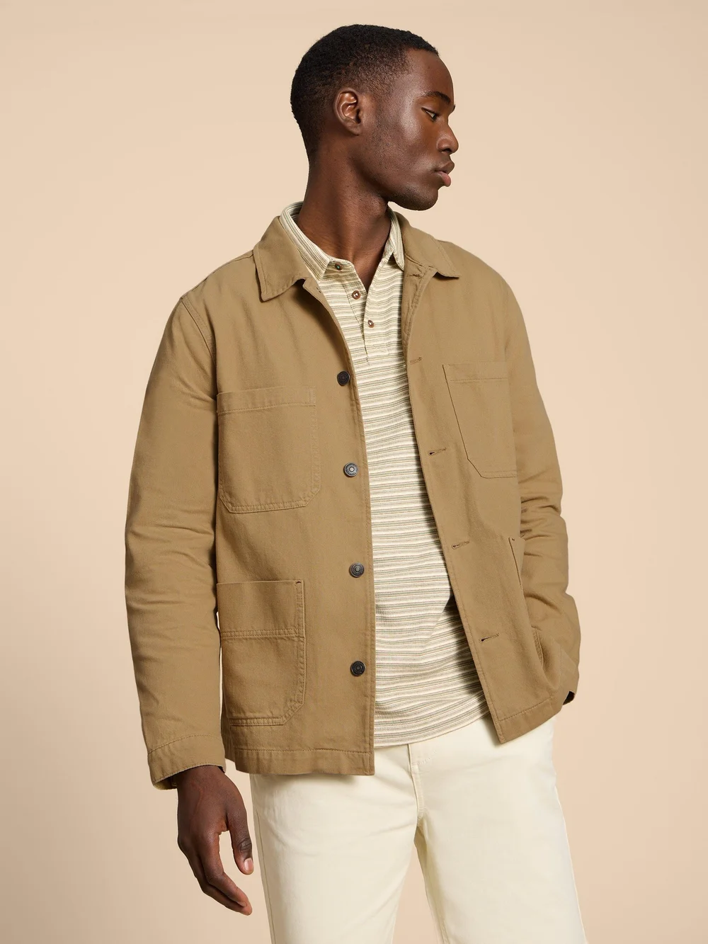 Clayton Jacke Workwear - Lgt Nat - L Bild 1