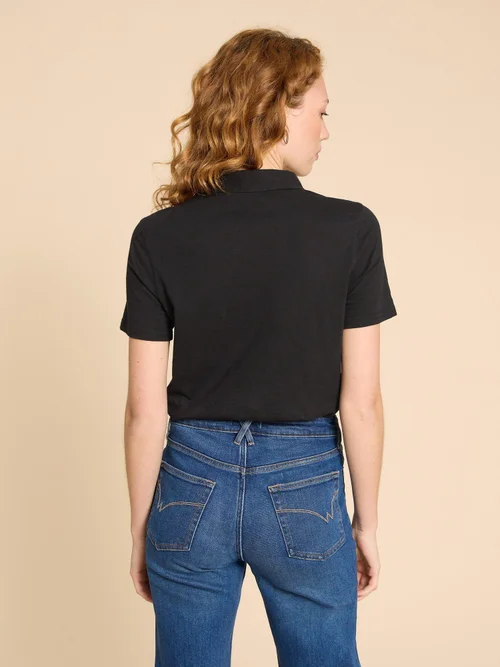 Jerseybluse Penny - Pure Blk - 50 Bild 4