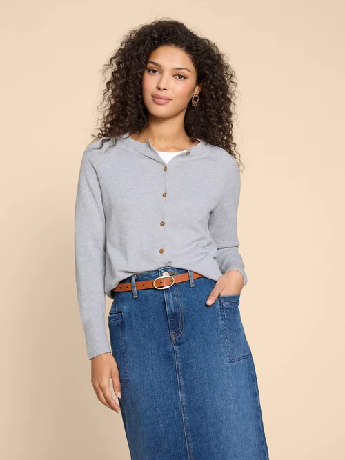 Lulu Strickjacke - Grey Marl - 38 Bild 1