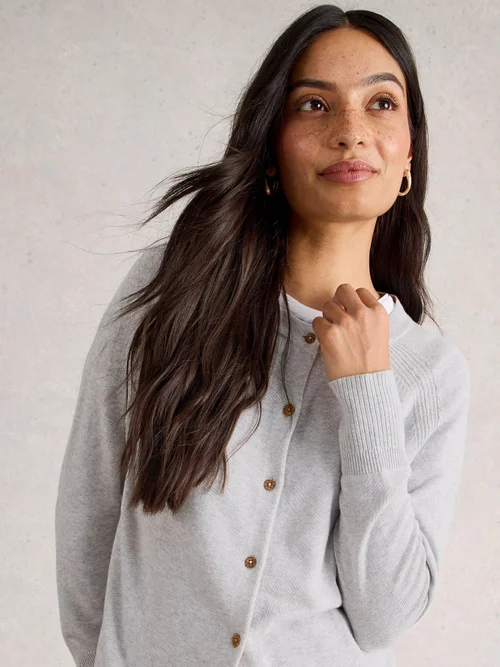Lulu Strickjacke - Grey Marl - 38 Bild 1