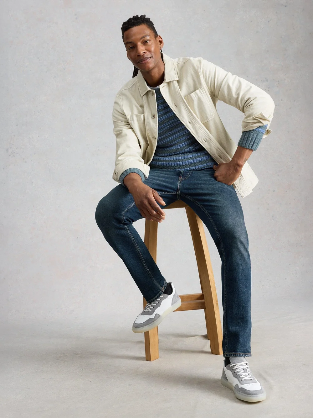 Eastwood Jeans mit geradem Bein - Dk Blue - 30/R Bild 1