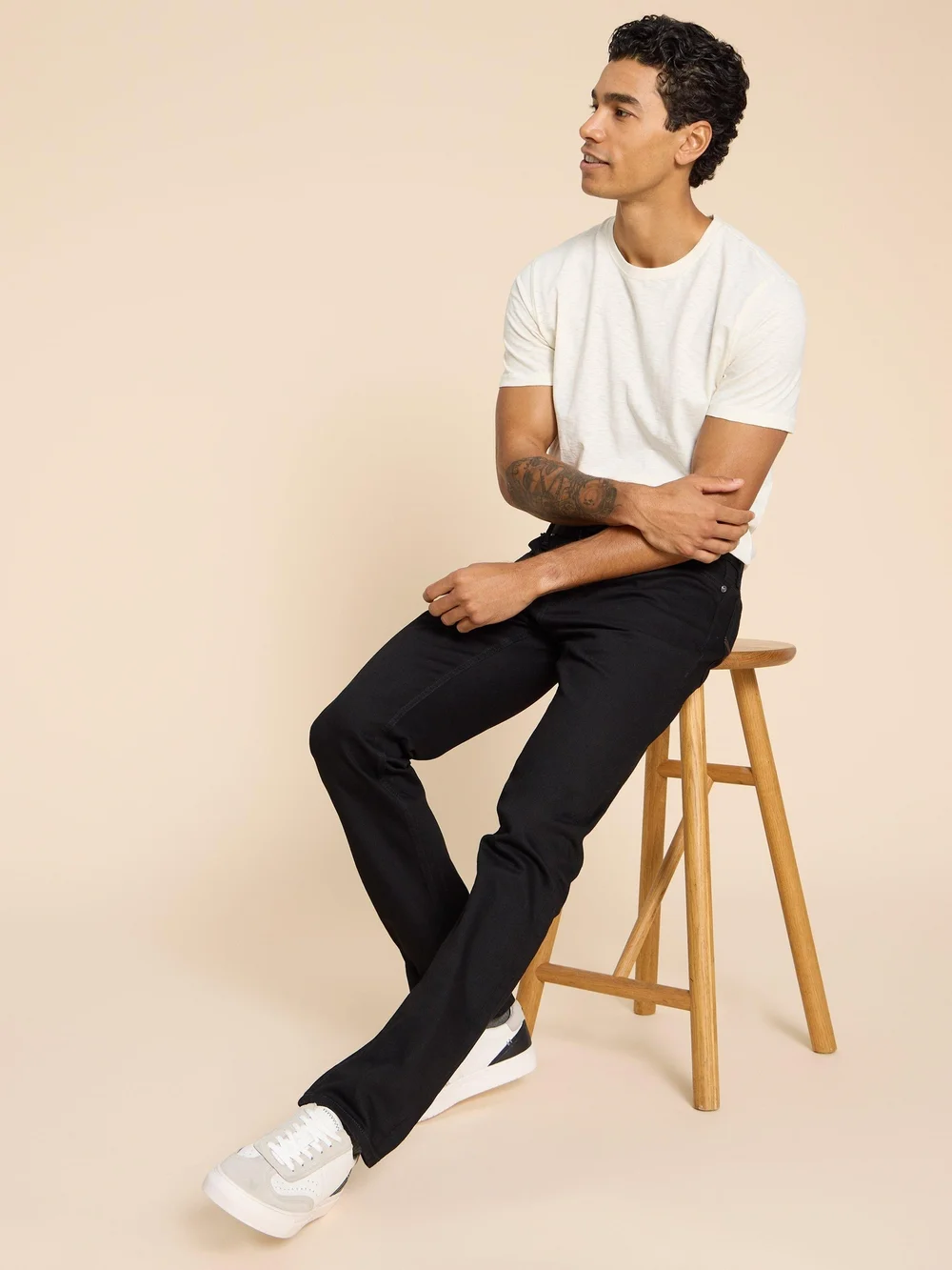 Eastwood Jeans mit geradem Bein - Pure Blk - 36/R Bild 1