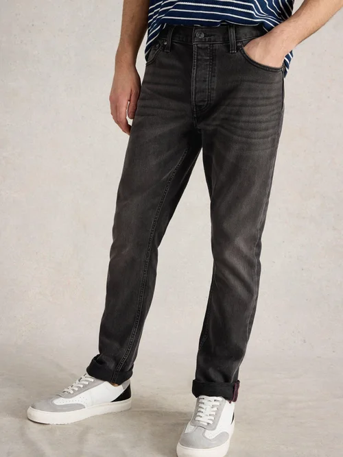 Eastwood Jeans mit geradem Bein - Washed Blk - 32/R Bild 3