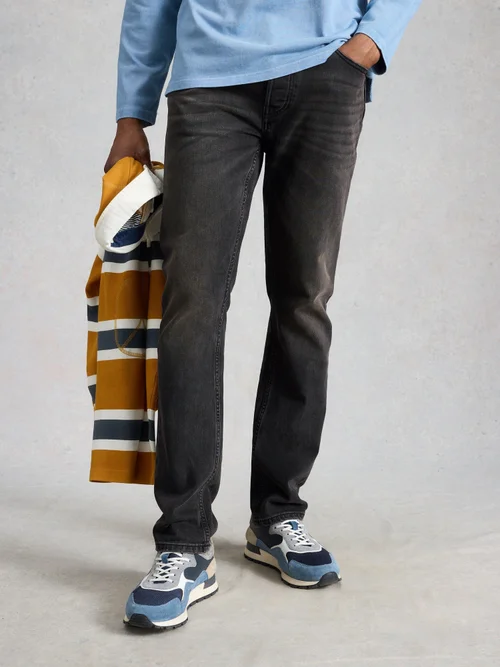 Eastwood Jeans mit geradem Bein - Washed Blk - 32/R Bild 2