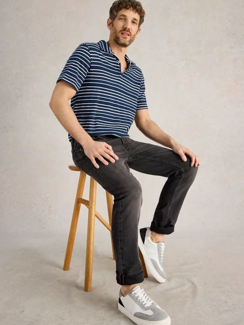 Eastwood Jeans mit geradem Bein - Washed Blk - 30/R Bild 1