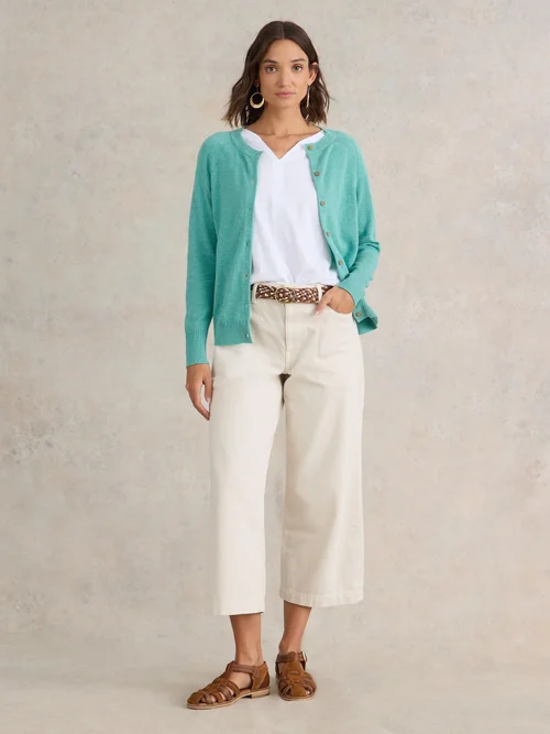 Lulu Strickjacke - Mid Teal - 38 Bild 2