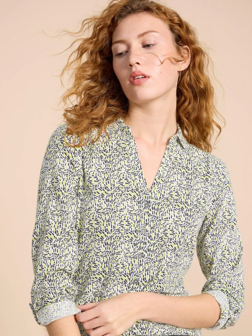 Annie Jerseybluse - Ivory Pr - 38 Bild 1