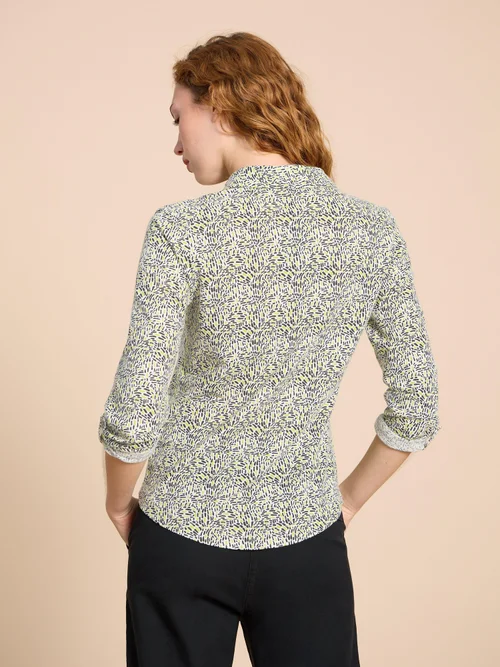 Annie Jerseybluse - Ivory Pr - 38 Bild 4