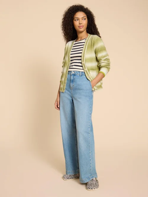 Jamie Strickjacke in Spacedye-Optik - Green Mlt - 38 Bild 2