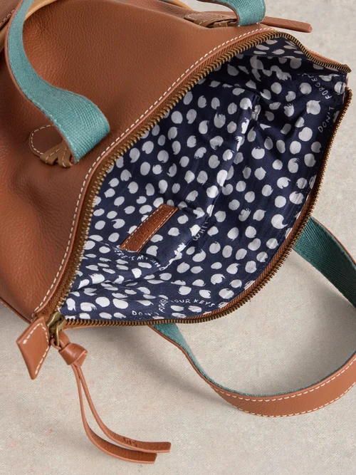 Variable Lederhandtasche und Rucksack Bild 4