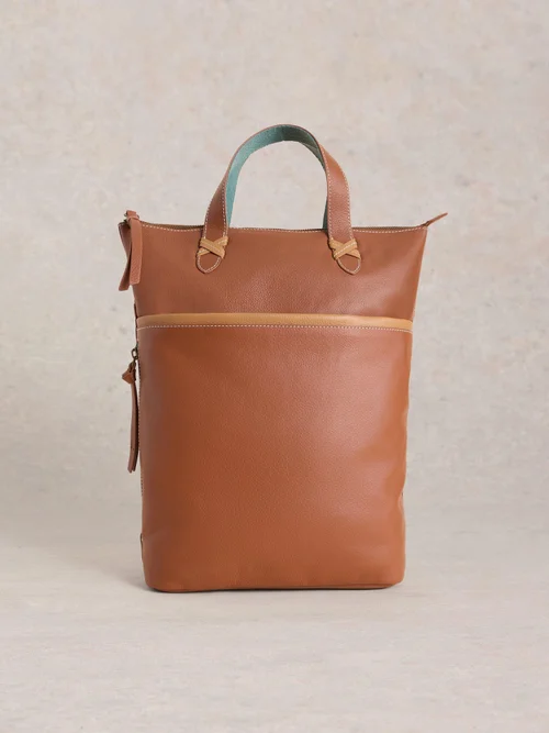 Variable Lederhandtasche und Rucksack Bild 1