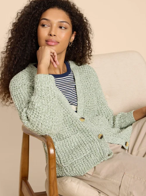 Sessi Strickjacke - Dus Green - L Bild 1