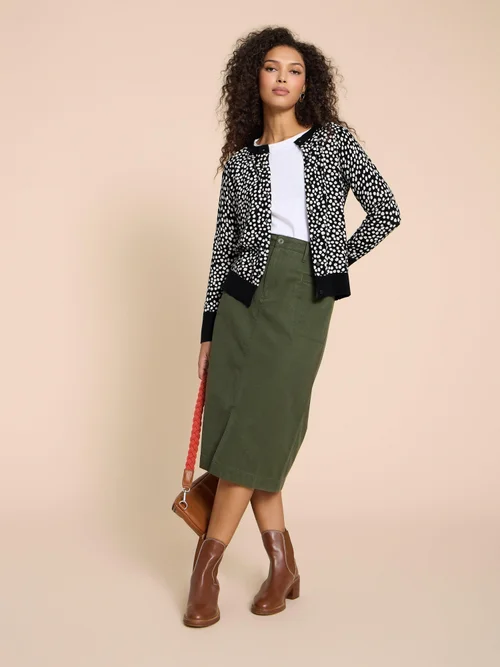 Lulu Strickjacke - Blk Mlt - 38 Bild 2