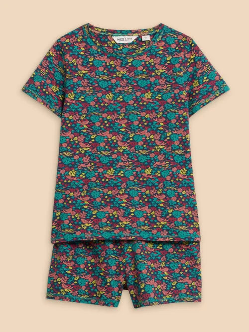 Sealife Kurzpyjama - Navy Multi - 3-4 Bild 1
