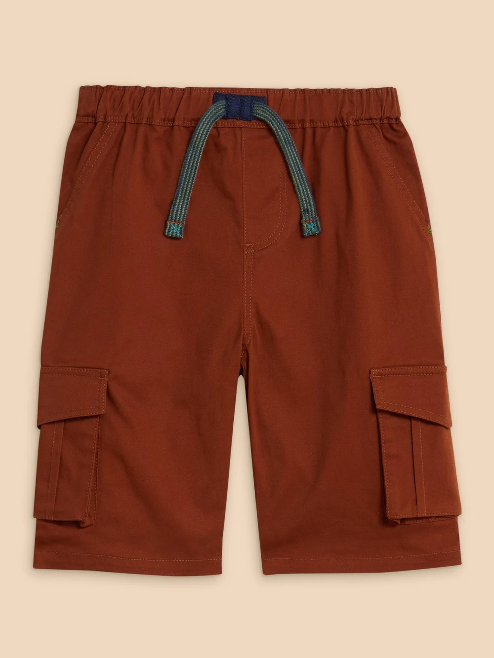 Carter Cargoshorts - Mid Brown - 3-4 Bild 1