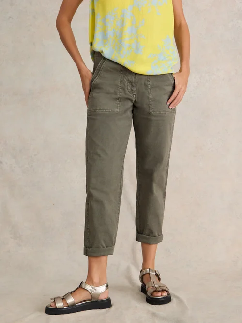 Twister Chinohose - Khaki Grn - 38/R Bild 3