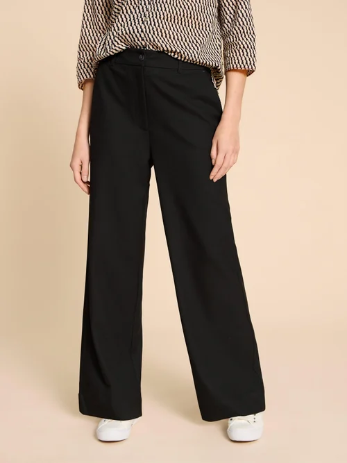 Belle Hose mit weitem Bein - Pure Blk - 38/R Bild 2