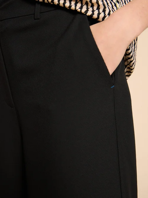 Belle Hose mit weitem Bein - Pure Blk - 38/R Bild 3