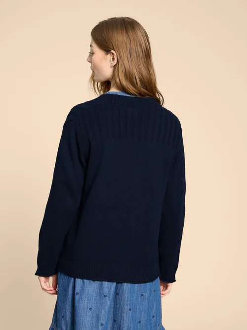 Tula Strickjacke - Fr Navy - L Bild 4