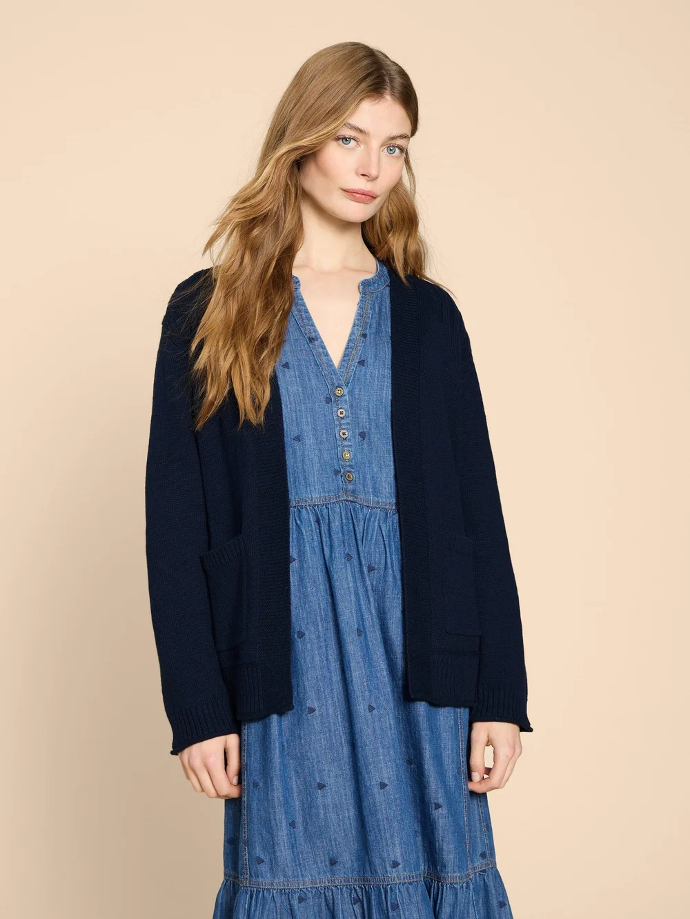 Tula Strickjacke - Fr Navy - L Bild 1