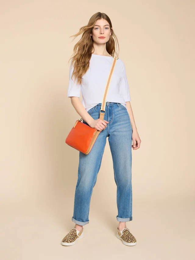 Sydney T-Shirt mit U-Boot-Ausschnitt