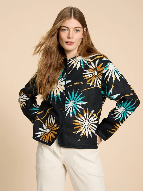 Adele Wendejacke aus Leinen - Blk Pr - 38 Bild 1